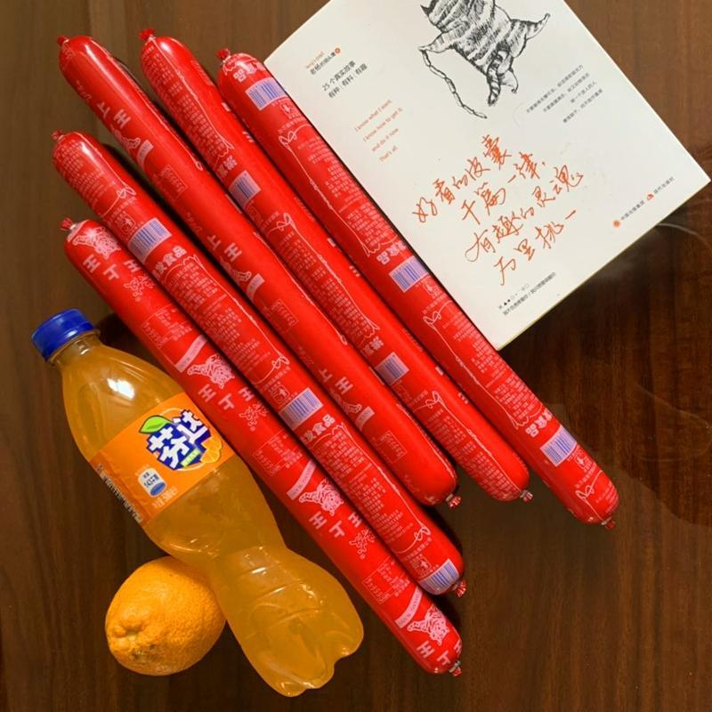 抚顺洪发炸肠香嫩煎烤肠猪肉鸡肉淀粉肠路边摊香肠夜市小吃可商用