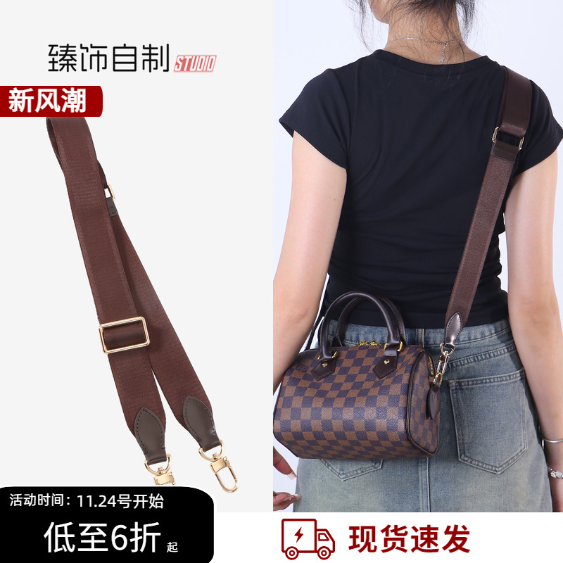 舒适款满分的帆布背带可调节