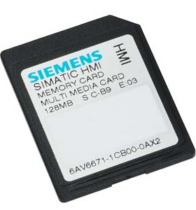 西门子 6AV6671-1CB00-0AX0/2  存储卡 128 MB 用于 OP77B, OP/TP