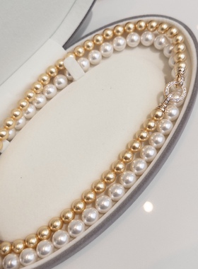 南洋金珠珍珠项链Joie首饰