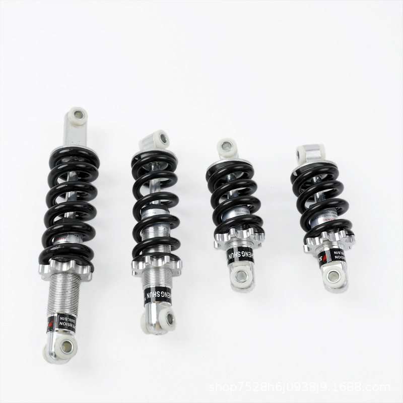 单车软尾折叠车弹簧减震器自行车后弹簧减震器山地车避震器压缩器