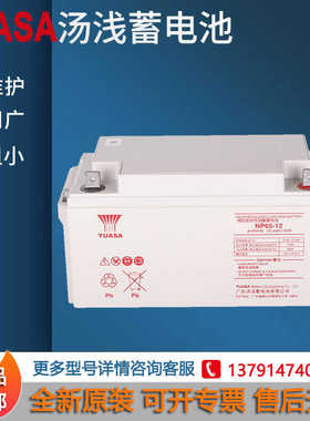 YUASA汤浅阀控密封式铅酸蓄电池NP100-12机房消防12V100AH EPSUPS