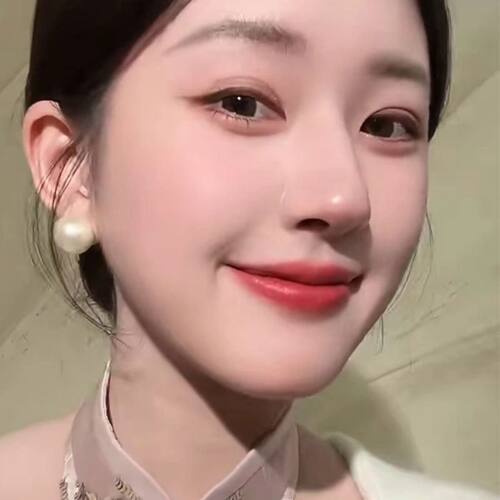 s925银纯银正圆强光澳白珍珠耳钉女ins小众高级感法式复古耳环