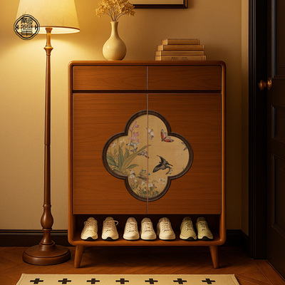 【打破传统鞋柜】【印花更特别】