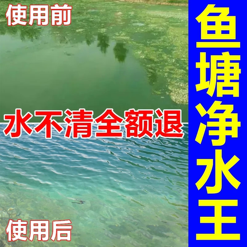 鱼塘净水剂净水宝消毒杀菌药