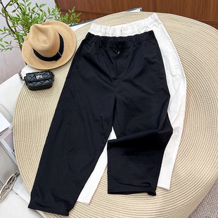 2026夏季 2509 韩系九分裤 显瘦百搭弹力萝卜裤 休闲哈伦裤 必魅