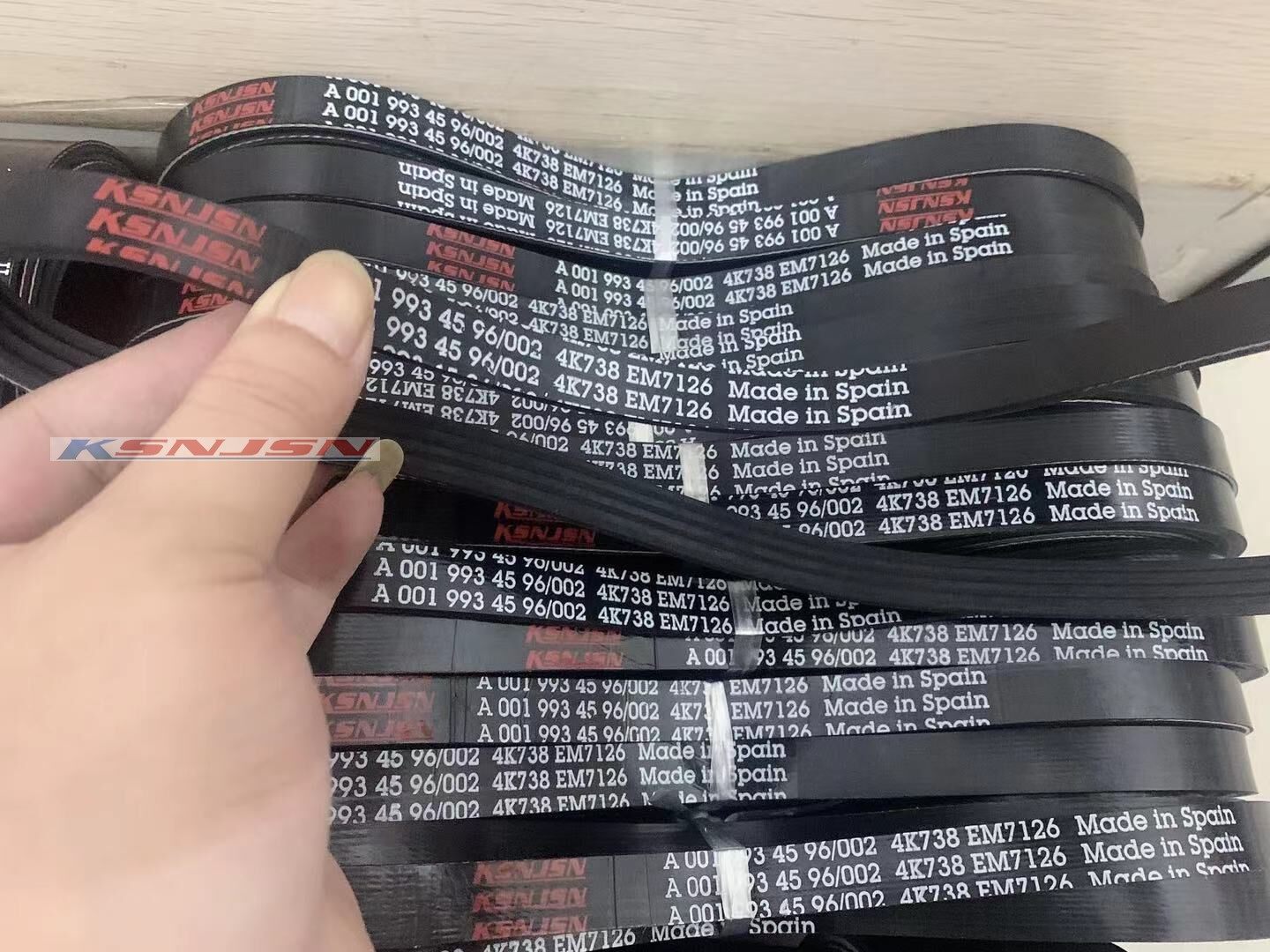 smart老款小精灵发电机皮带冷气泵皮带压缩机皮带4k738