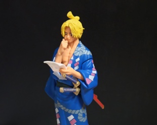 正版萨博手办眼镜厂海贼王Magazine梦境2 夏日祭和服嘴里缺配件