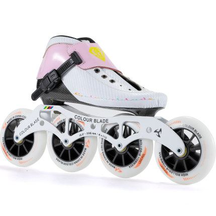 凯雷德速滑鞋成人大轮儿童速滑鞋碳纤维专业竞速轮滑直排鞋成年人