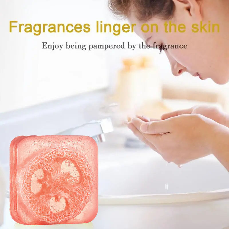 moisturizing handmade rose soap body face clean玫瑰精油香皂