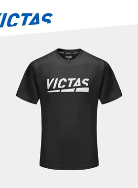 VICTAS 维克塔斯乒乓球运动短袖乒乓运动T恤衫新款文化衫086507