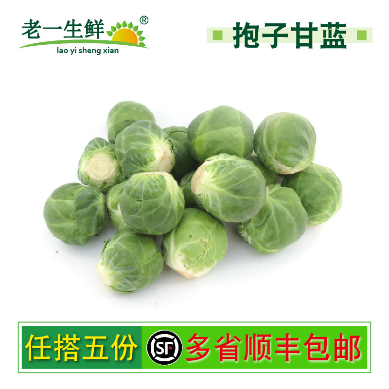 【老一生鲜】 新鲜抱子甘蓝孢子甘蓝迷你小包菜球芽甘兰 小卷心菜