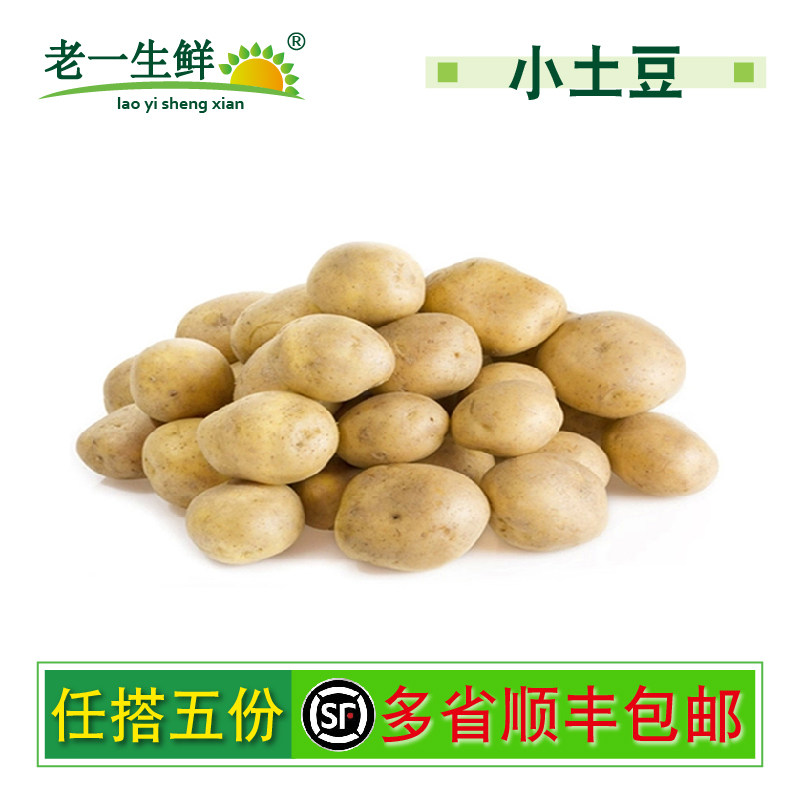 【老一生鲜】 新鲜迷你小土豆 软 500g商用图片