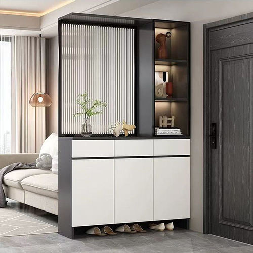 入户正对门屏风隔断鞋柜