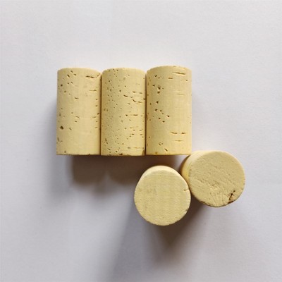 软木塞超微木塞原木塞实木塞红酒自然软木塞酒塞子1+1微颗粒酒瓶