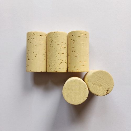 软木塞超微木塞原木塞实木塞红酒自然软木塞酒塞子1+1微颗粒酒瓶