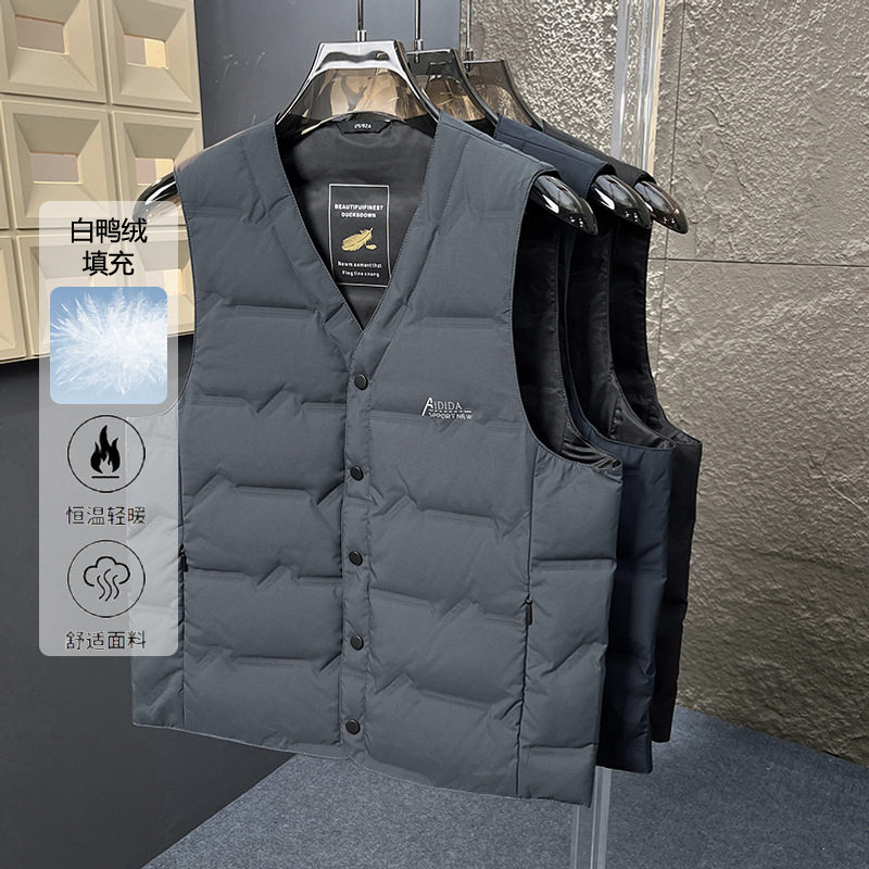 山东即墨卫衣源头工厂店中山男新款羽绒棉马甲无袖坎肩休闲背心潮,男装,羽绒马甲,淘宝优惠券,粉丝福利购,淘宝优惠卷