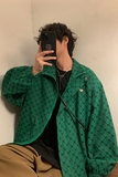 2023春装新款港风情侣夹克字母宽松外套男女JK01P80XZ201-2，男装夹克，星座201-2