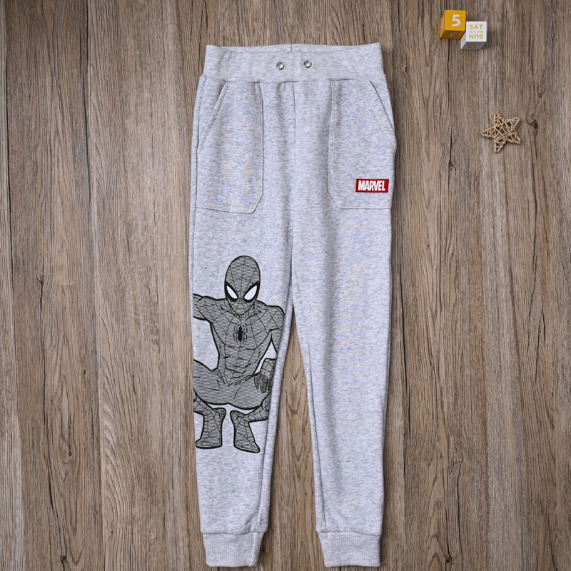 外贸欧美男宝春秋卫裤运动裤长裤子男童加绒休闲裤哈伦裤小脚裤