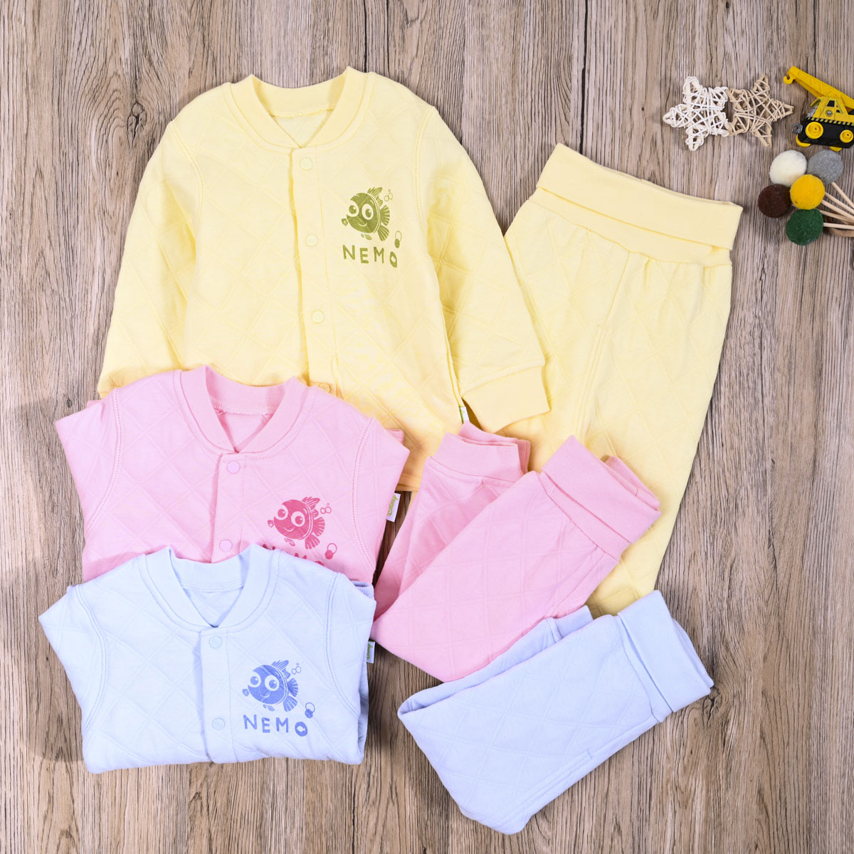 空气棉长袖秋衣秋裤套装