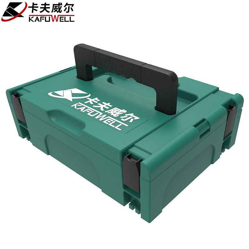卡夫威尔 工具箱空箱 加厚型零件工具收纳箱 家用车载五金盒PP盒0