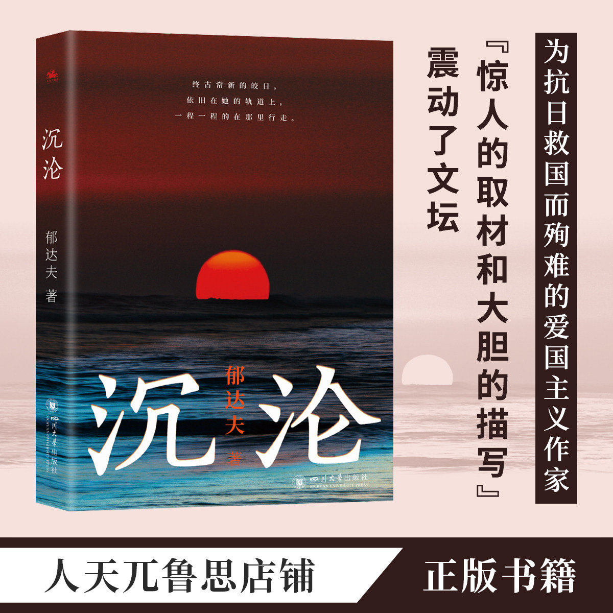 沉沦:郁达夫成名作一代青年的精现代/当代文学