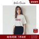 日系休闲百搭圆领字母短袖 Mila Owen25秋冬新品 T恤09WCT254069