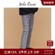 复古豹纹印花高腰锥形休闲裤 Mila Owen秋冬时尚 09WFP245143