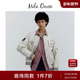 Mila Owen25秋冬新品 复古羊毛混纺拼接人造革运动夹克09WFJ255141