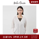 微透纯色针织开衫 Mila Owen春夏简约百搭薄款 09WND252092