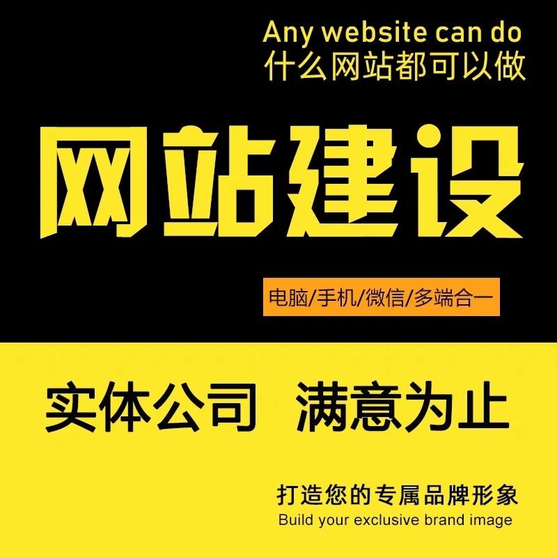 企业网站建设网页定制作设计公司做网站外贸建站搭建模板开发等