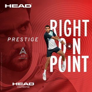 HEAD海德新款L6 Prestige MP/PRO西里奇御用专业网球拍全碳素