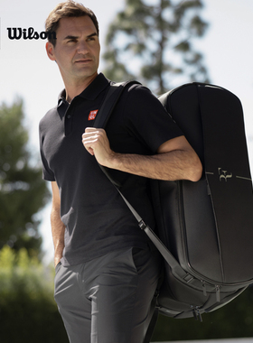 Wilson威尔胜网球包费德勒RF01双肩大容量手提斜跨包2/6/9/15支装