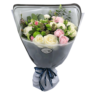 情人节99朵红玫瑰花束送花北京同城鲜花速递生日祝福配送花送