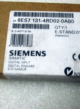 西门子6ES7131-4RD02-0AB0西门子模块6ES71314RD020AB0CPUX现货CD