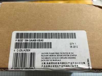 西门子1P6ES7194-3AA00-0AA0ET 200eco DP连接块6ES71943AA000AA0