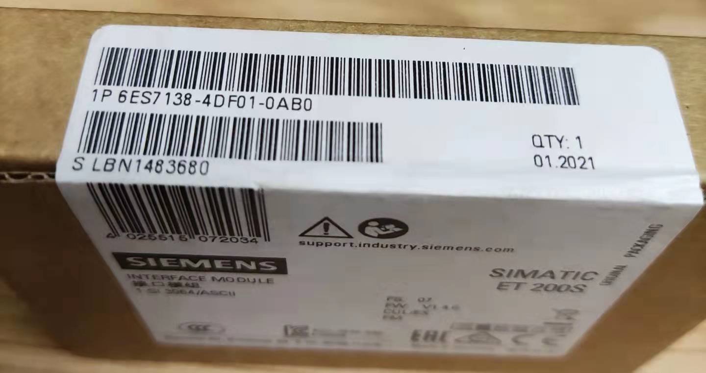 西门子6ES7138-4DF01-0AB0西门子模块6ES71384DF010AB0CPUX现货CD