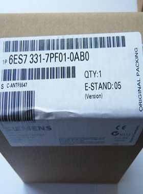 西门子6ES7331-7PF01-0AB0模拟量输入模块6ES73317PF010AB0现货XX