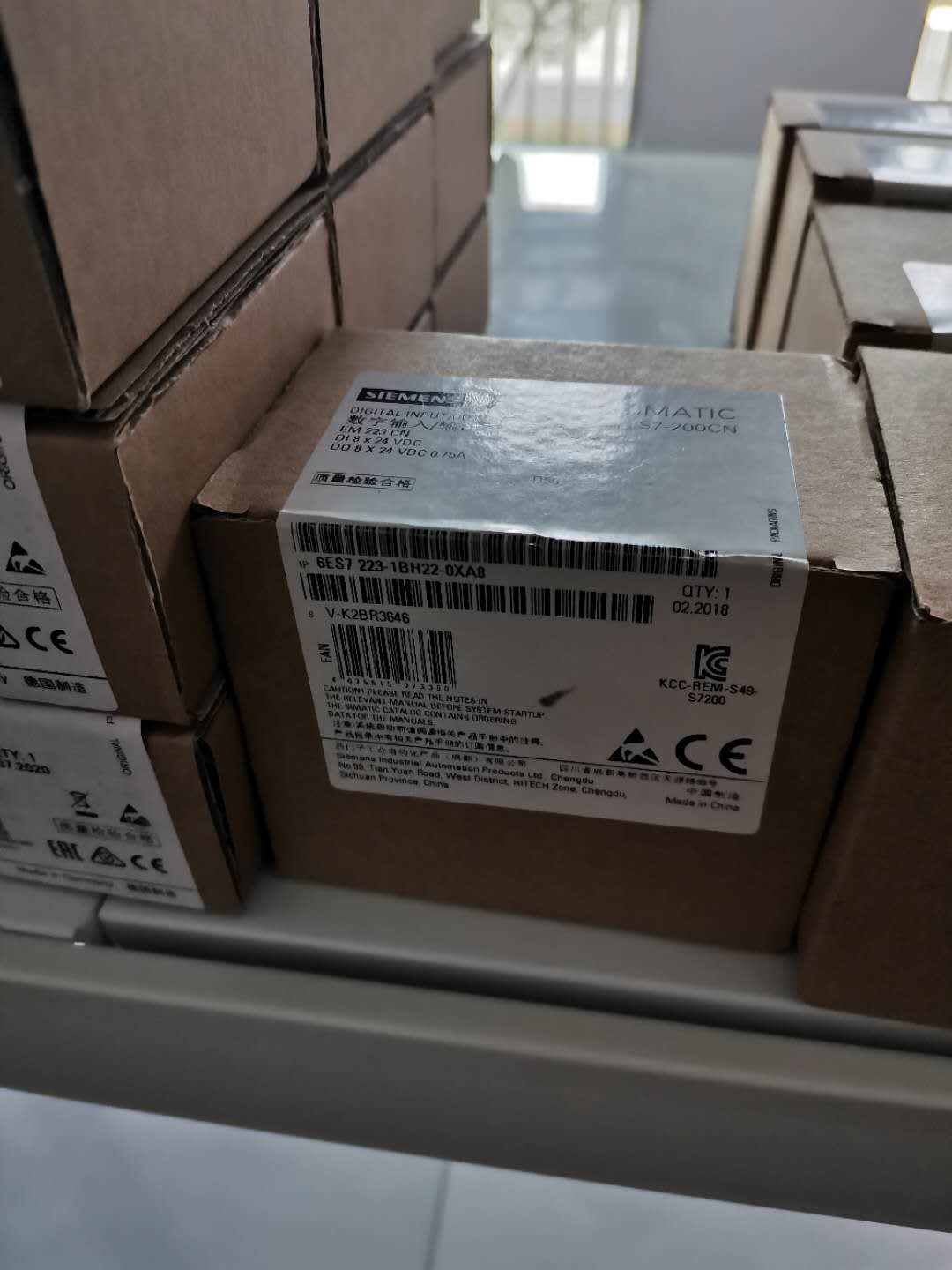 西门子1P6ES7223-1BH22-0XB8原装正品全新现货6ES7223-1BH22-0XB8