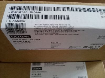 西门子6ES7521-1BH10-0AA0西门子数字量输入模块6ES75211BH100AA0