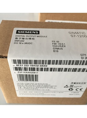 西门子6ES7222-1BH32-0XB0西门子模块6ES72221BH320XB0CPUX现货DC