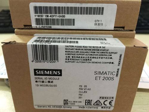 西门子1P6ES7138-4DF11-0AB0全新1SI,MODBUS/USS6ES71384DF110AB0