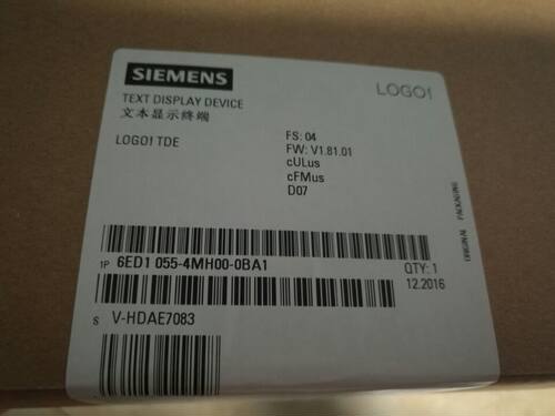 西门子1P6ED1055-4MH08-0BA1文本显示器6ED10554MH080BA1全新现货