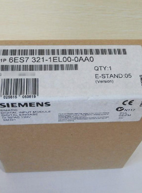 原装1P6ES7321-1EL00-0AA0正品数字输入SM 3216ES73211EL000AA0