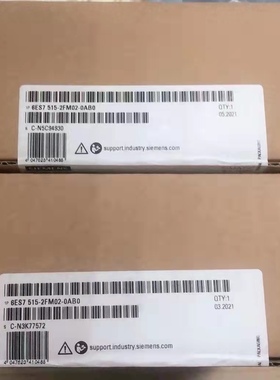 西门子6ES7515-2FM02-0AB0全新S7-1500F CPU现货6ES75152FM020AB0
