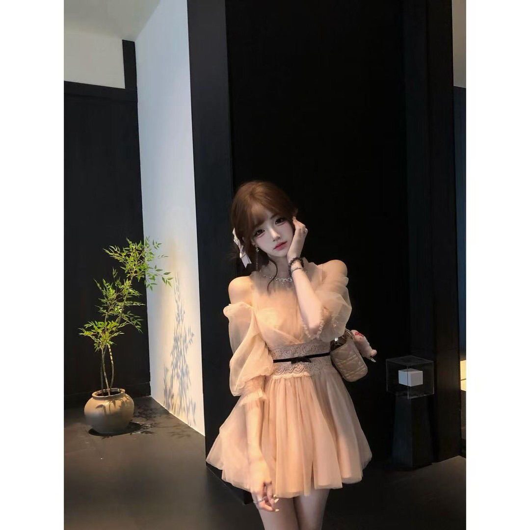 【林林在忙】桃雾千金 古早奈奈连衣裙