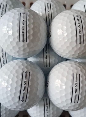 正品高尔夫球titleist prov1v1x三层四层球强化瞄准三线款