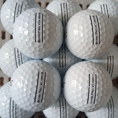 正品高尔夫球titleist prov1v1x三层四层球强化瞄准三线款