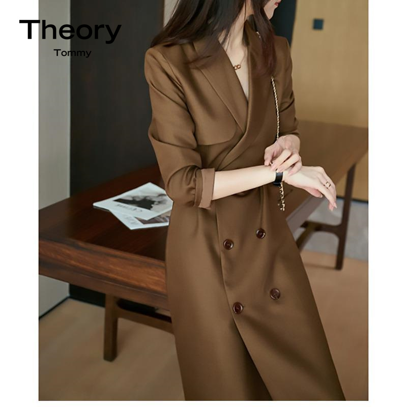 TheoryTommy高端气质名媛长裙