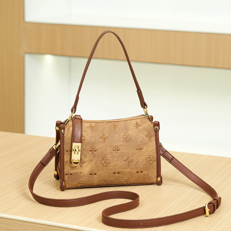 头层牛皮单肩斜挎包女软真皮欧美时尚小包手提包百搭潮流2025新款,箱包皮具/热销女包/男包,小方包,淘宝优惠券,粉丝福利购,淘宝优惠卷